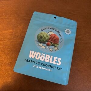 NWT The Woobles Learn to Crochet Kit for Beginners - Blue